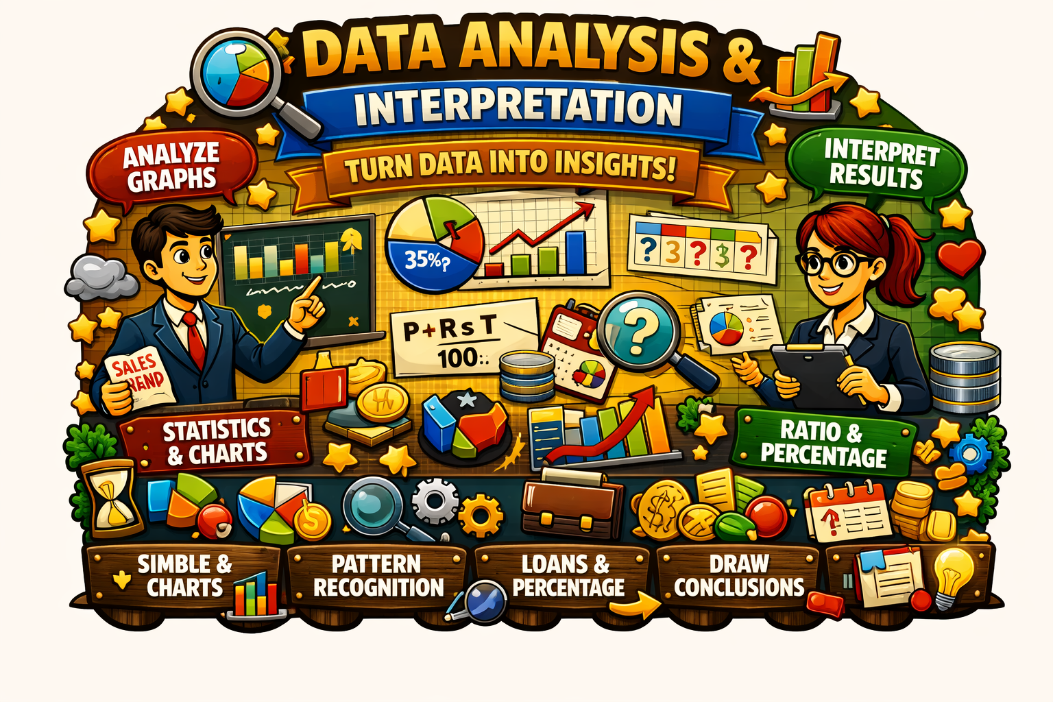 Data Analysis and Interpretation concept