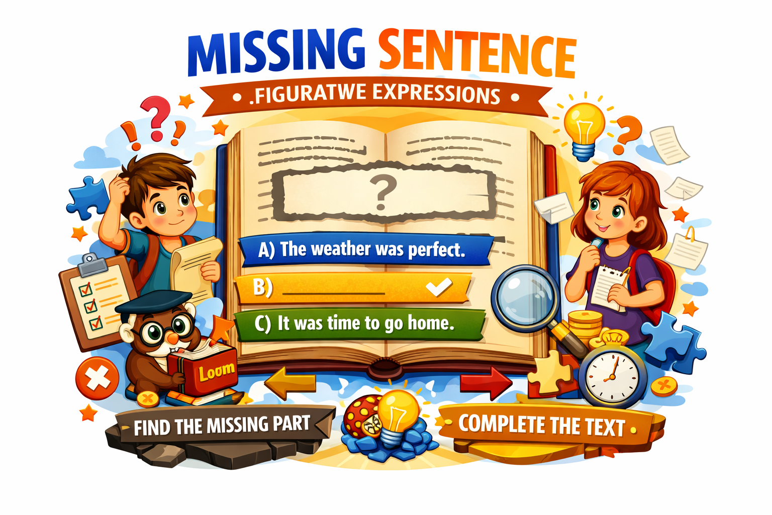 Missing sentence paragraph flow concept