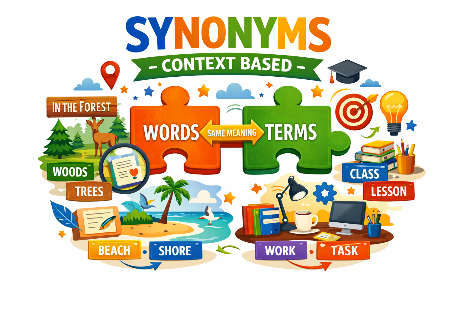 Context-based synonyms concept